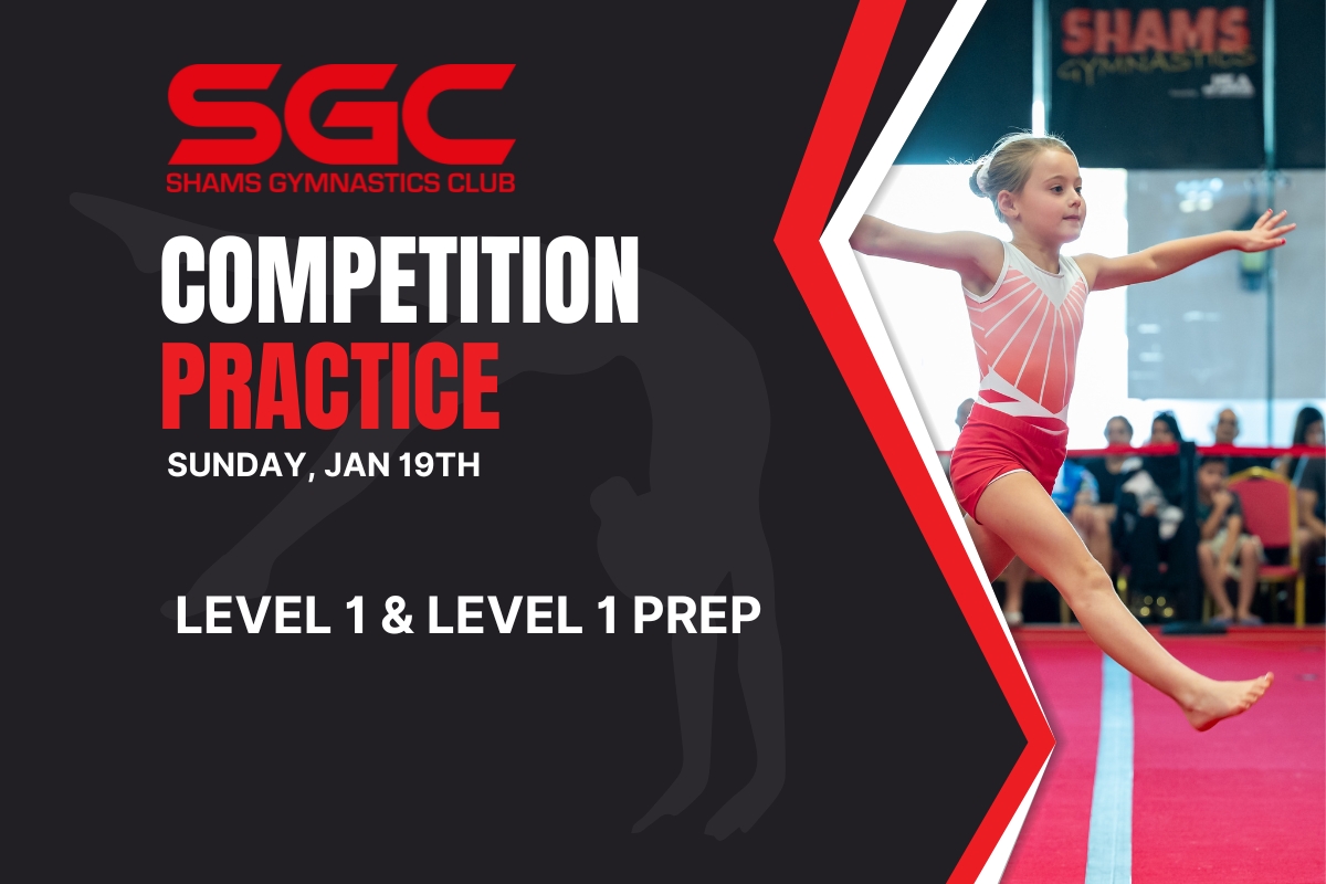 Sunday, January 19th Level 1 & Level 1 Prep